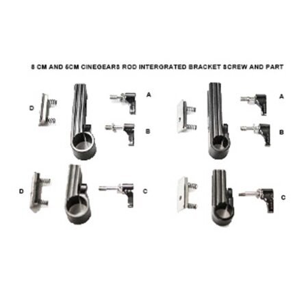 8cm And 5cm Cinegears Rod Integrated Bracket Screw And Part